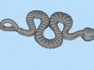 snake Model do druku 3D