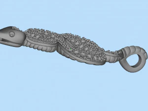 snake 3D Print Model