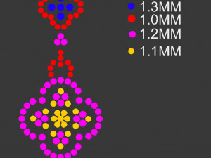 earrings 3D-printmodel