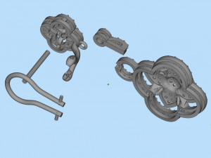 earrings 3D-printmodel