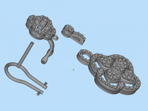 earrings 3D-printmodel