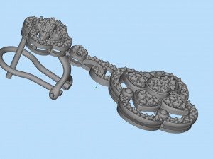 earrings 3D-printmodel