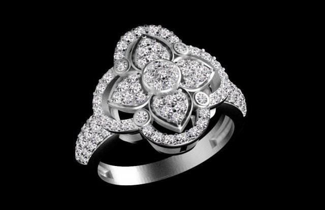 ring 3D 打印模型 .c4d .max .obj .3ds .fbx .stl .blend 