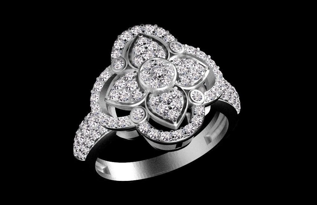 ring 3D Print Model .c4d .max .obj .3ds .fbx .stl .blend 