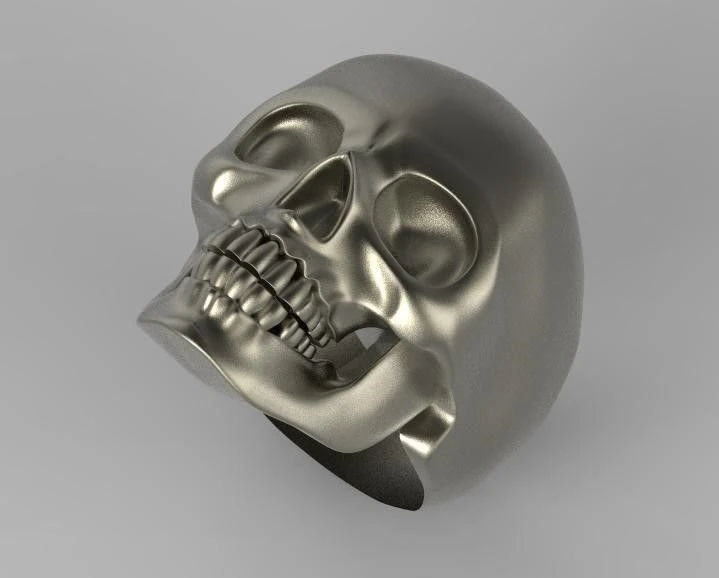 skull 3D Print Model .c4d .max .obj .3ds .fbx .stl .blend 