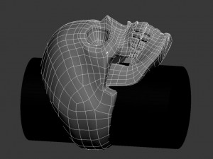 skull 3D-printmodel