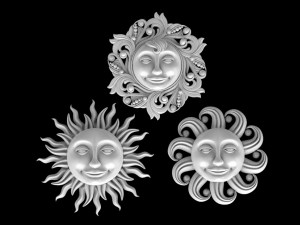 sun 3D Model