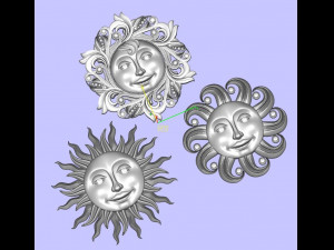 sun 3D 模型