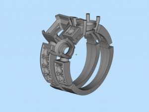ring 3D Baskı Modeli