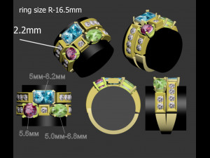 ring 3D Baskı Modeli