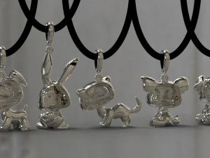 pendant Model Cetak 3D