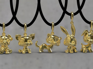 pendant Model Cetak 3D