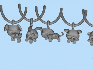 pendant Model Cetak 3D