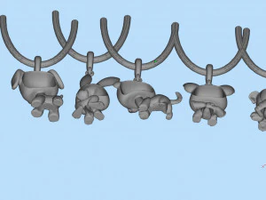 Pendant 3D Print Model
