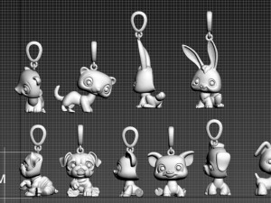 pendant Model Cetak 3D