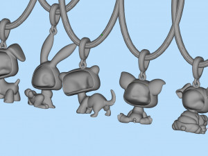 pendant Model Cetak 3D