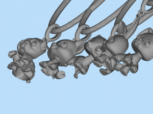 pendant Model Cetak 3D