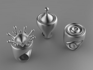 ring Modelo de impresión 3D