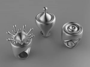 指輪 3Dプリントモデル