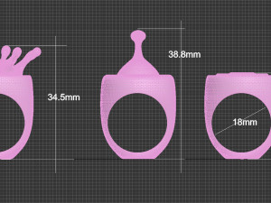 ring Model Cetak 3D