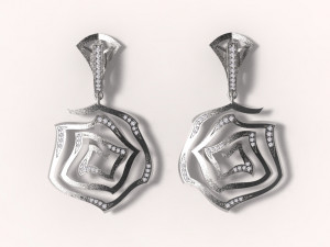 earrings 3D Принт Модель