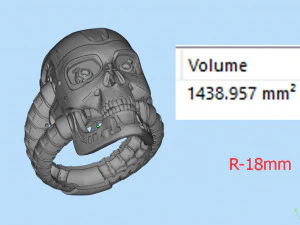 anillo Modelo de impresión 3D