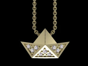 吊坠 3D 打印模型