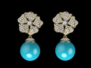 earrings 3D Print Model