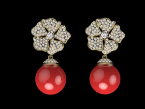 earrings 3D Print Model