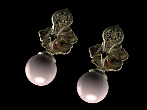earrings 3D 打印模型