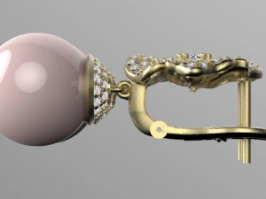 earrings 3D Print Model