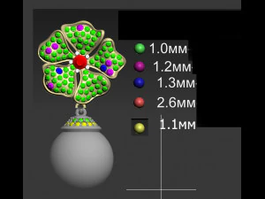 earrings 3D Print Model