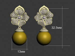 earrings 3D 打印模型