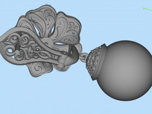 earrings 3D 打印模型