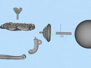 earrings 3D Print Model