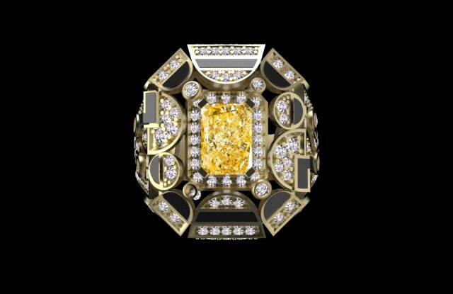 ring chanel 3D Print Model .c4d .max .obj .3ds .fbx .stl .blend 