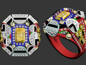 ring chanel 3D Print Model