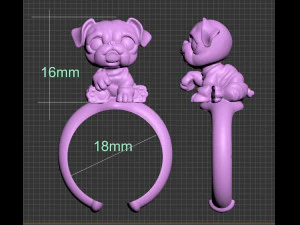 ring 3D Print Model