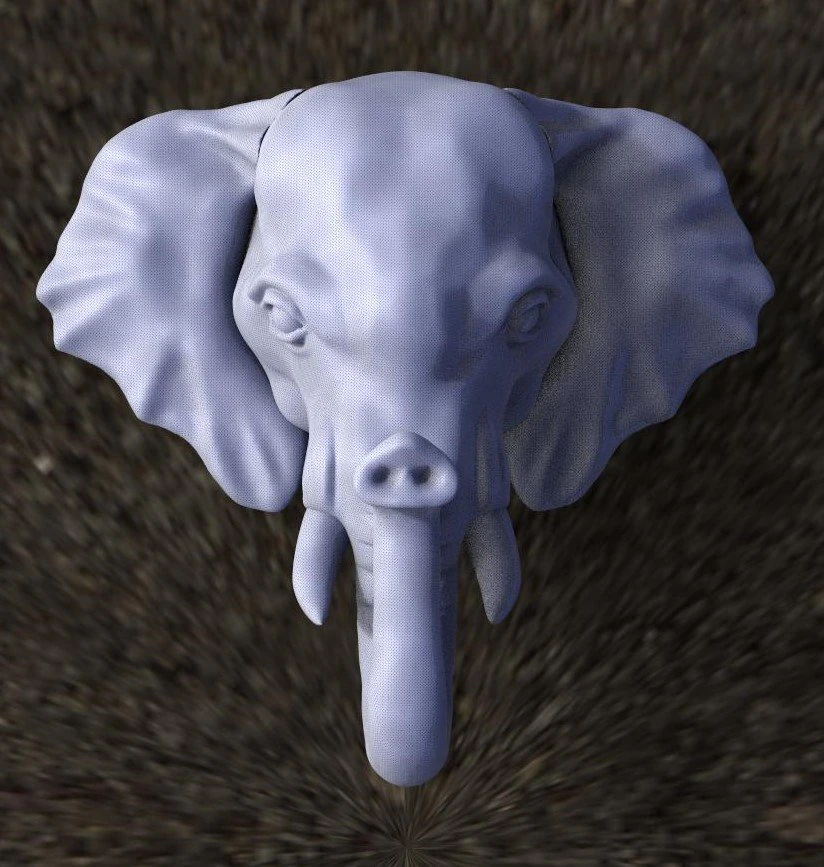 elefante Modello 3D .c4d .max .obj .3ds .fbx .stl .blend 