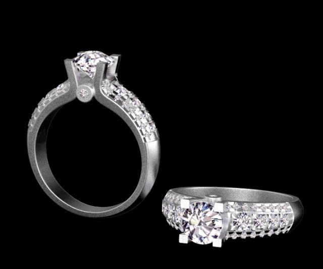 ring 3D 打印模型 .c4d .max .obj .3ds .fbx .stl .blend 