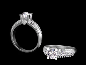 指輪 3Dプリントモデル