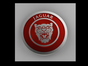 jaguar logo 3D 모델