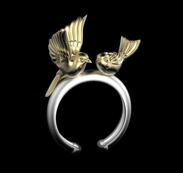 ring Modelo de impresión 3D .c4d .max .obj .3ds .fbx .stl .blend 