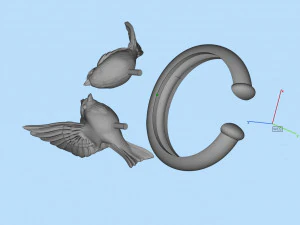 anillo Modelo de impresión 3D