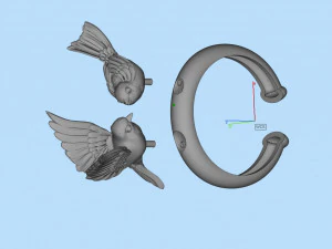 anillo Modelo de impresión 3D