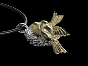 pendant Modello di stampa 3D