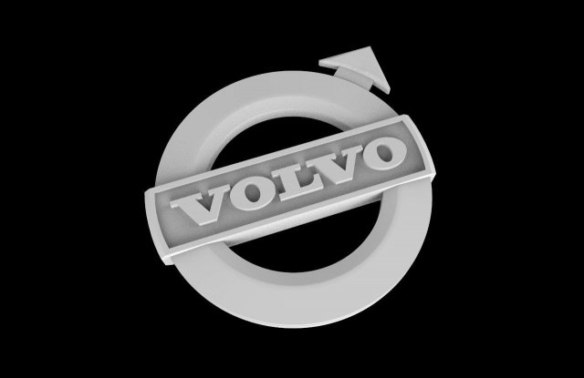 volvo 3D Model .c4d .max .obj .3ds .fbx .stl .blend 