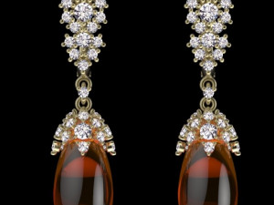 earrings Modèles 3D en vedette