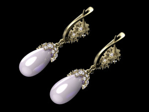 earrings Modèles 3D en vedette
