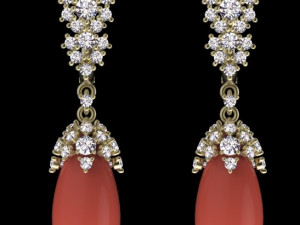 earrings Modèles 3D en vedette